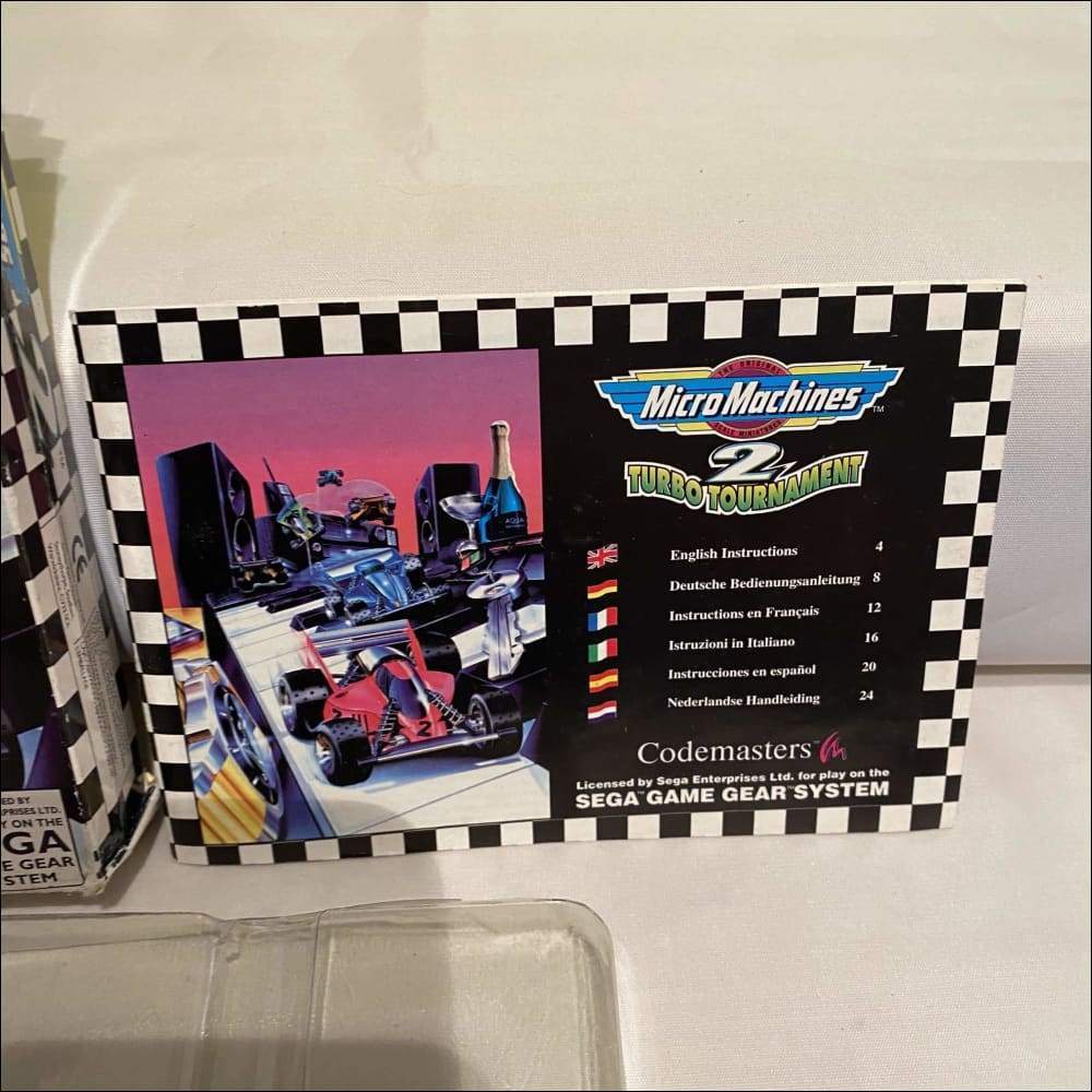 Buy Micro Machines 2 - Turbo Tournament -@ 8BitBeyond Buy Micro Machines 2 - Turbo Tournament -@ 8BitBeyond